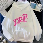 Sweat à  capuche écriture "DRIP"
