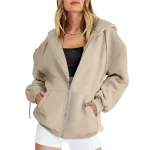 Sweat à Capuche avec fermeture