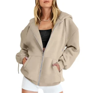 Sweat à Capuche avec fermeture
