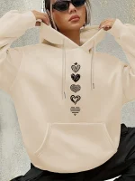 Sweat à Capuche "Cœur"