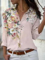 Chemisier Ombre Floral pour femme