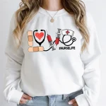 Sweat shirt à motif