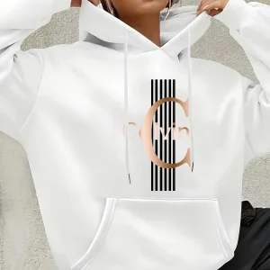 Sweat à Capuche d'une lettre "C"