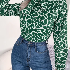 Chemise fluide à imprimé