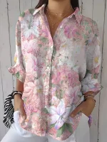 Chemisier floral élégant pour femme