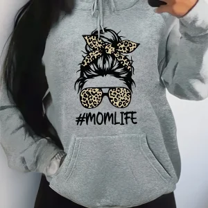 Sweat à Capuche motif "Leopard"