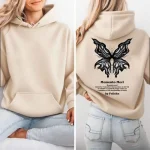 Sweat à  Capuche "Papillon"