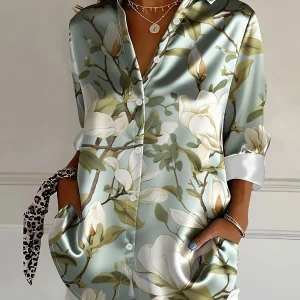 Chemise à fleur
