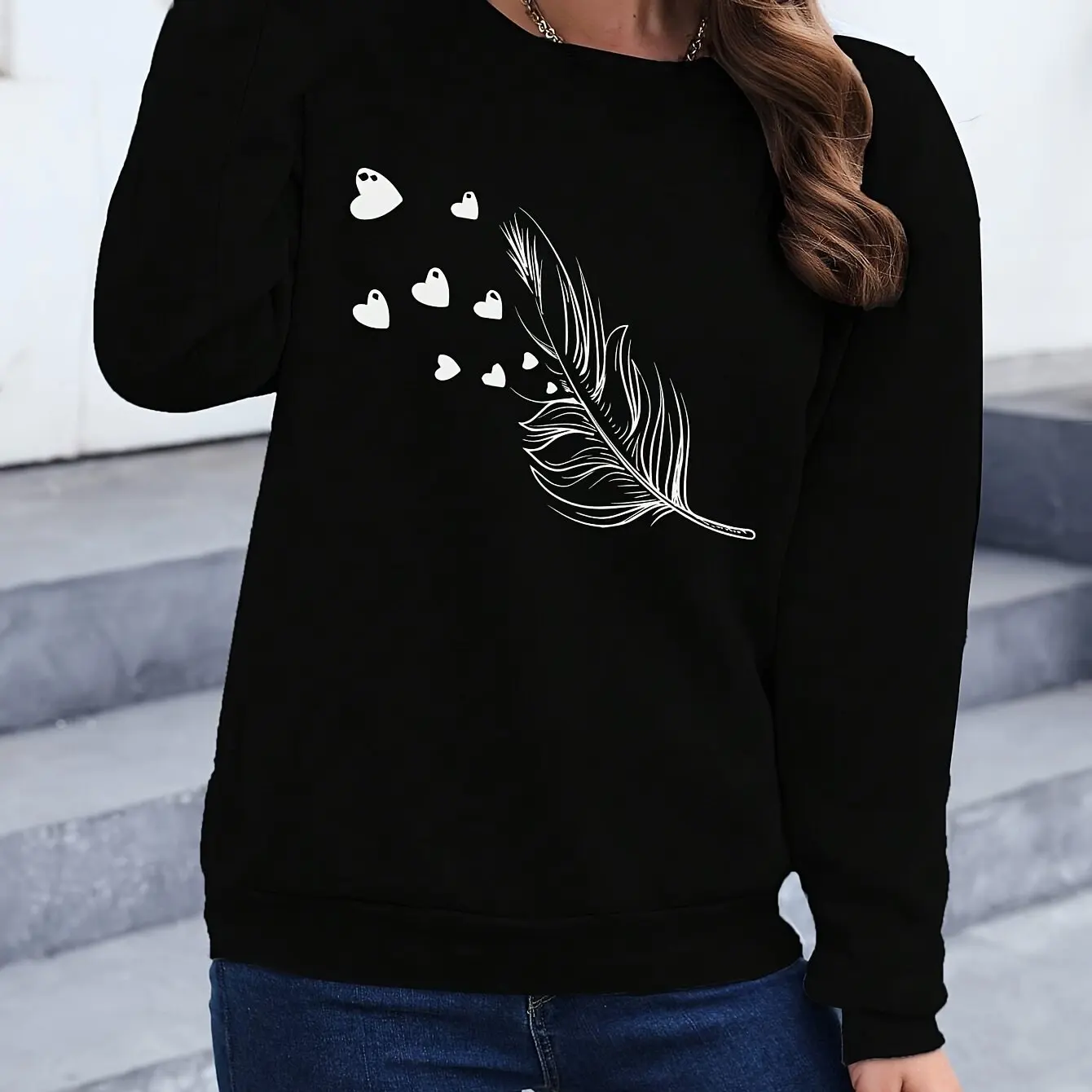 Sweat shirt à fleur – Image 5