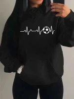 Sweat à Capuche "Football"