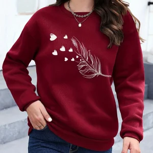 Sweat shirt à fleur