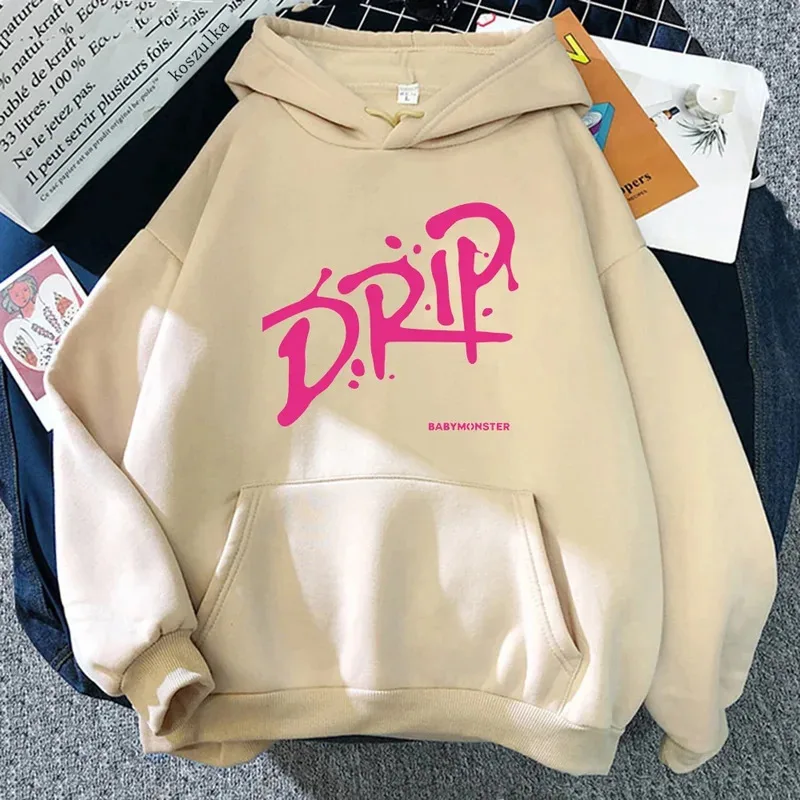 Sweat à capuche écriture "DRIP" – Image 3