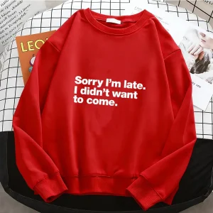 Sweat shirt uni pour femme