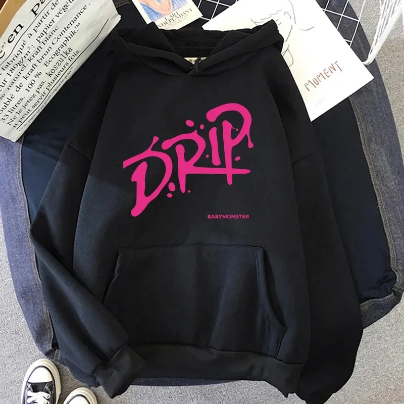 Sweat à capuche écriture "DRIP" – Image 2