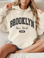 Sweat à Capuche "Brooklyn New York 1898"