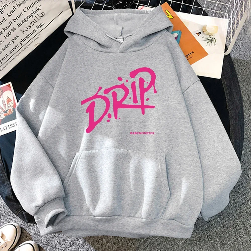 Sweat à capuche écriture "DRIP" – Image 9