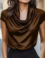 Haut pour femme satin.