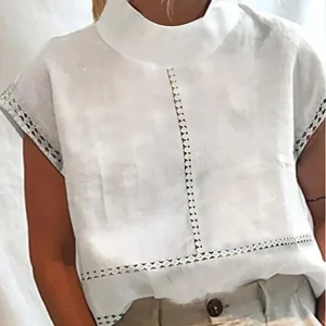 Blouse pour femme et col rond.