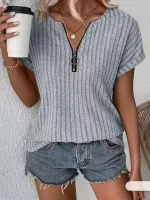 Haut pour femme avec motif à rayures
