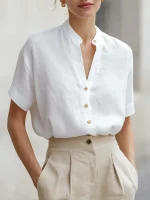 Blouse  pour femme uni
