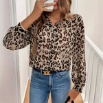 Chemise femme avec col classique