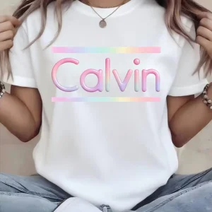 T-shirt à col rond .