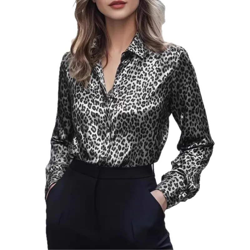Chemise à imprimé léopard – Image 5