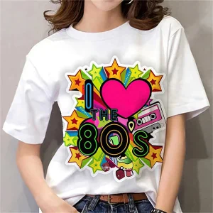 T-shirt années 80, 90