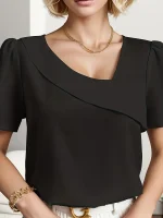 Haut pour femme à manches courtes,