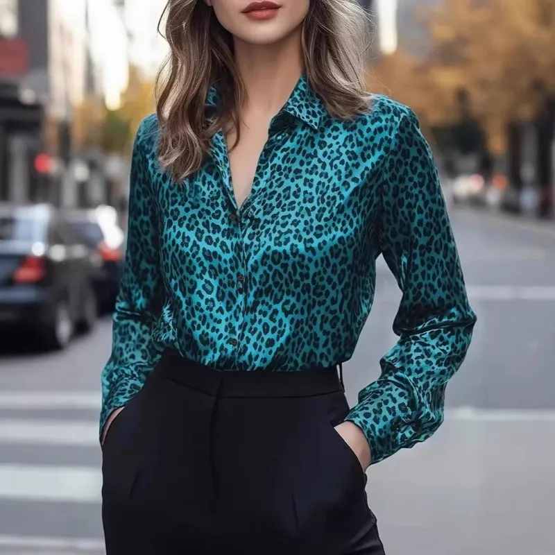 Chemise à imprimé léopard – Image 3