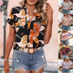 Chemise Floral  pour femme