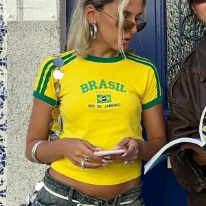 T-shirt  femme BRASIL.