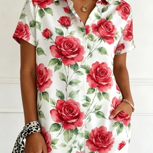 Chemise à floral