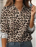Chemise Léopard Vintage
