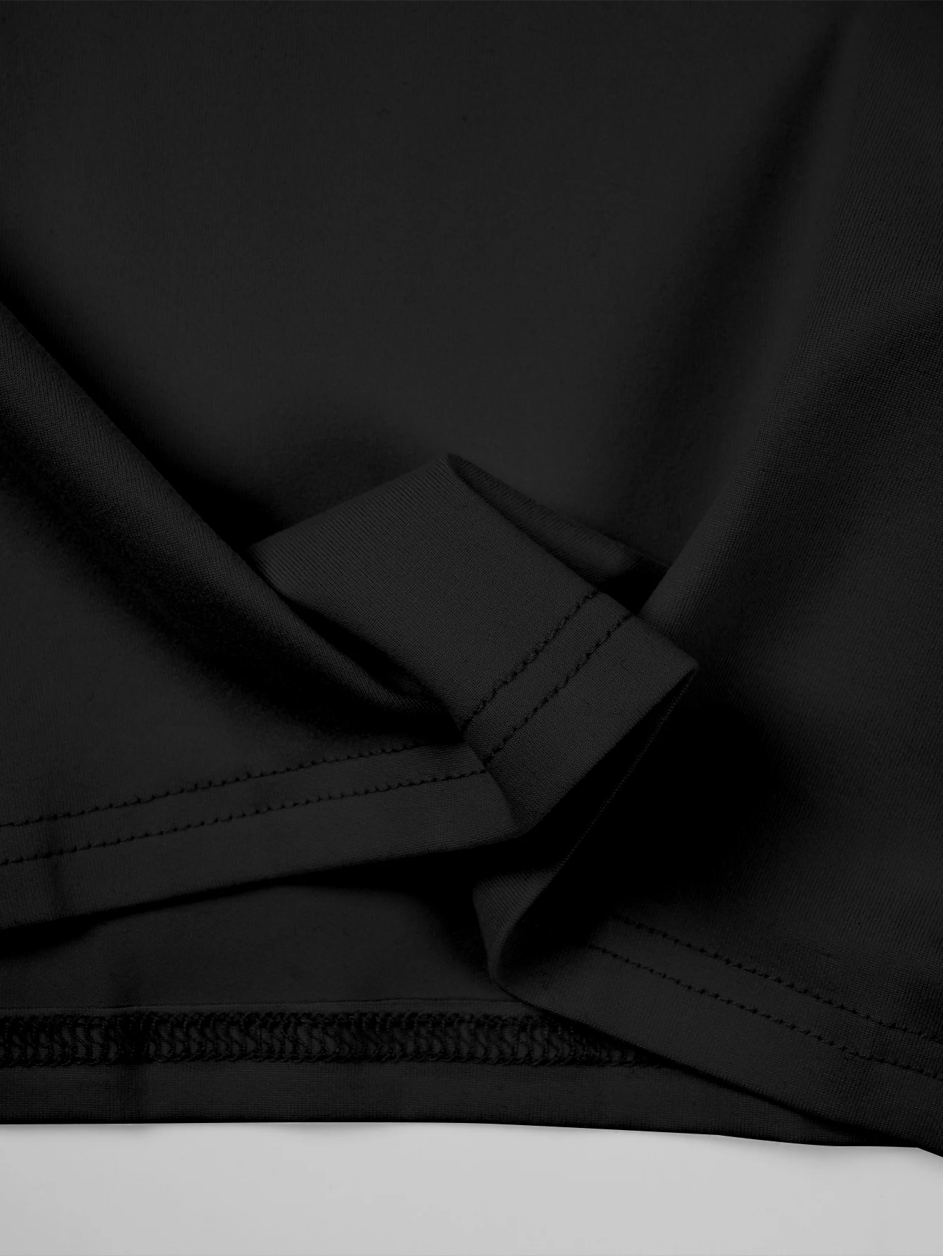 Haut pour femme noire à rayures blanc. – Image 6