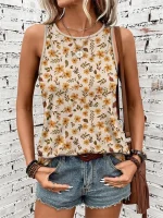 Débardeur femme floral