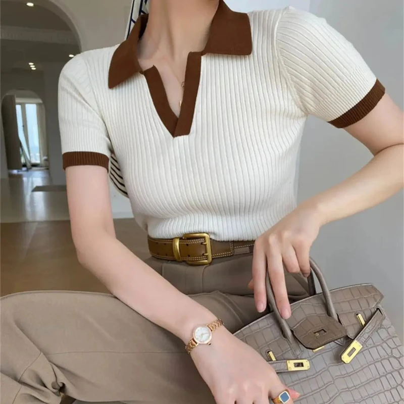 Haut pour femme à manches courtes – Image 4